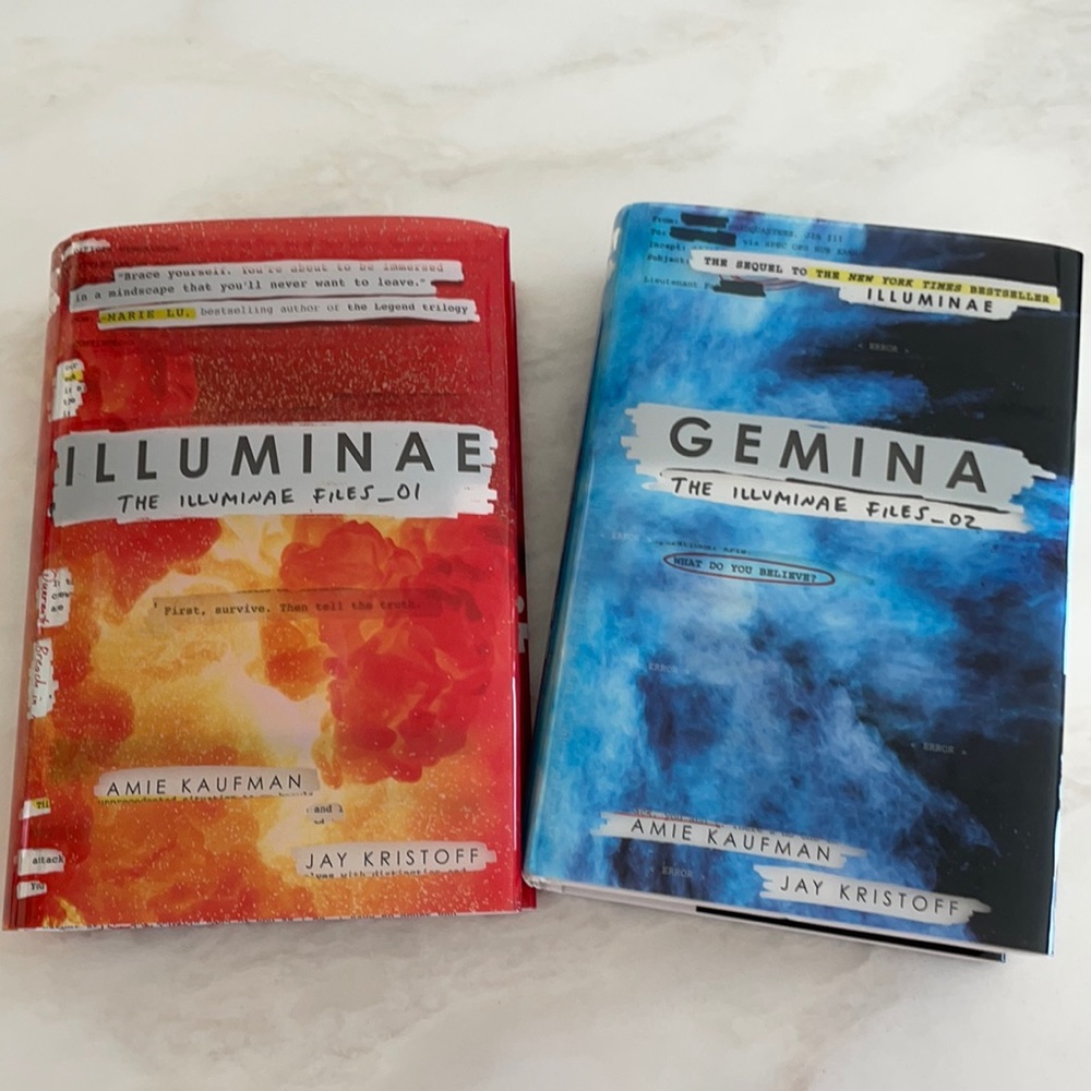 Amie Kaufman & Jay Kristoff Novels-“Illuminae” & “Gemini”• Brand New